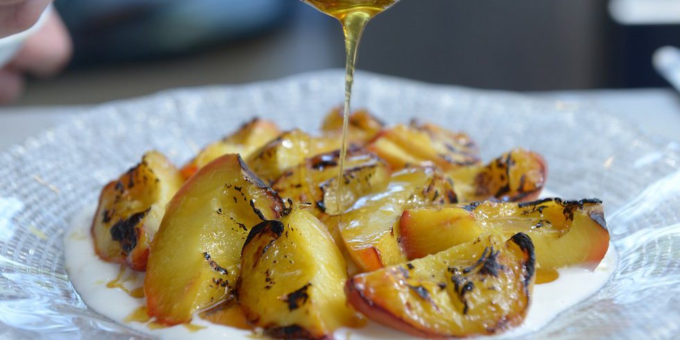 אפרסקים ביוגורט