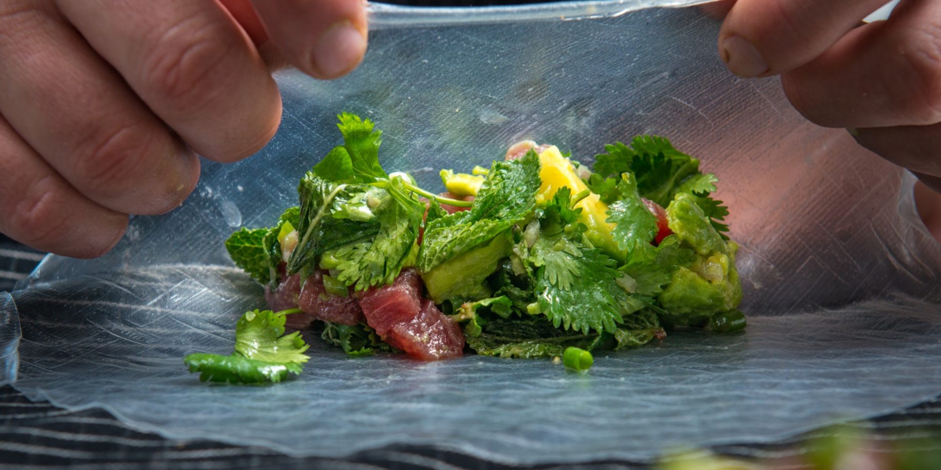 דפי אורז מגולגלים פסח