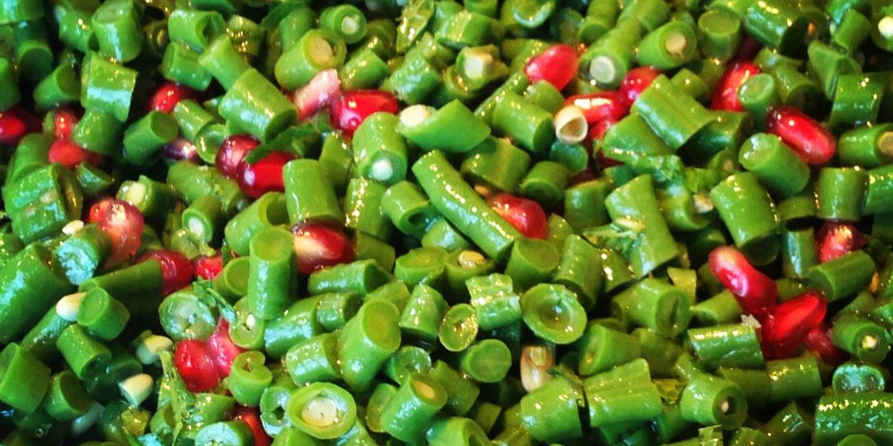 שעועית ורימונים